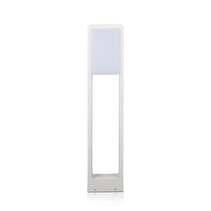 10W LED Bollard Lamp Samsung Chip White Body IP65 3000K