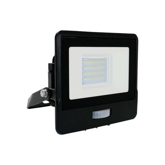 20W LED PIR Sensor Floodlight SAMSUNG CHIP Black Body 3000K