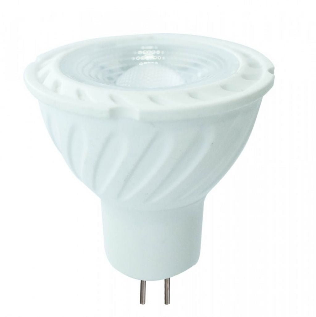 LED Spotlight Samsung Chip - GU5.3 6.5W MR16 Ripple Plastic Lens Cover 110` 4000K