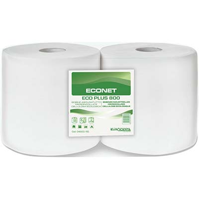 CARTA ASCIUGAMANI A ROTOLO ECO PLUS 800