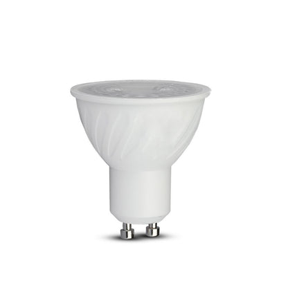 6W Gu10 Ripple Plastic Spotlight With Samsung Chip 4000K 38'D Dimmable