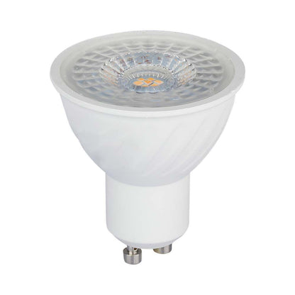 6.5W Gu10 Ripple Plastic Spotlight With Samsung Chip 3000K 110'D Dimmable