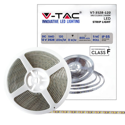 LED Strip SMD3528 - 120 LEDs 6500K IP65