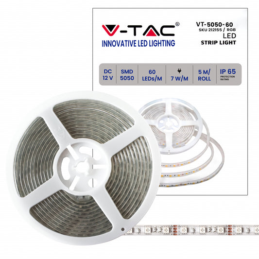 LED Strip SMD5050 - 60 LEDs RGB IP65