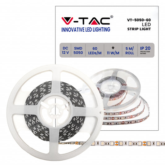 LED Strip SMD5050 - 60 LEDs Yellow IP20