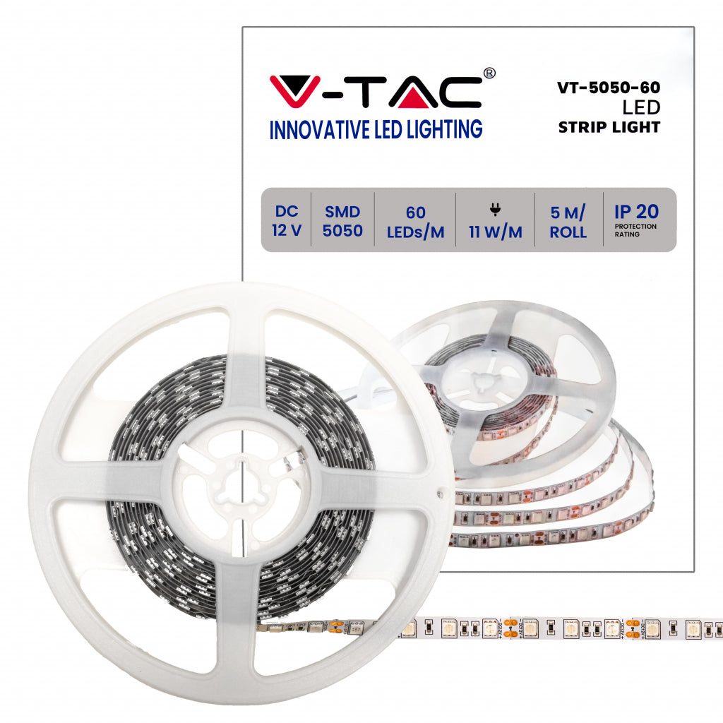 LED Strip SMD5050 - 60 LEDs Yellow IP20