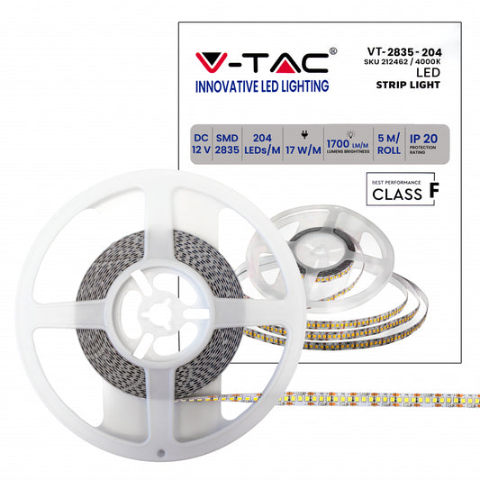LED Strip SMD2835 - 204 LEDs 4000K IP20