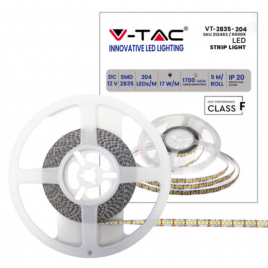 LED Strip SMD2835 - 204 LEDs 6400K IP20