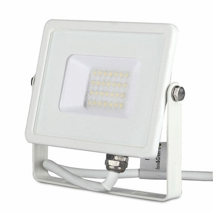 20W SMD FLOODLIGHT WITH SAMSUNG CHIP 3000K WHITE BODY