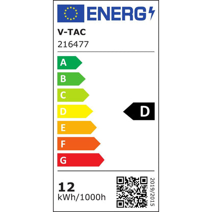 12W T8 Led Plastic Tube Non-Rotatable-120Cm 3000K G13(160Lm/Watt)