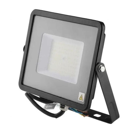 50W LED Floodlight SMD Samsung Chip G2 SLIM Black Body 6500K