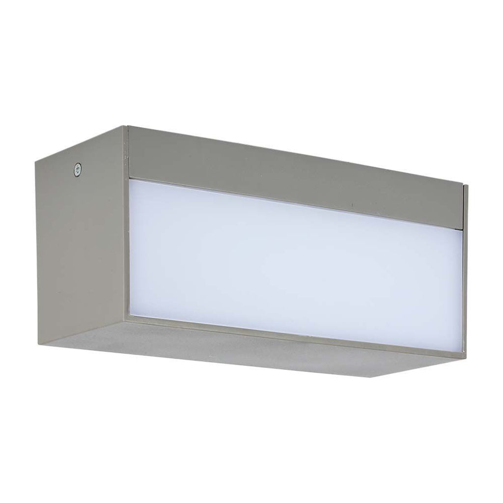 12W LED Up/Down Outdoor Soft Light-Large 4200K Grey Body IP65