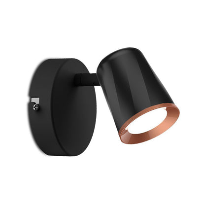 5W Led Wall Lamp 4000K Black