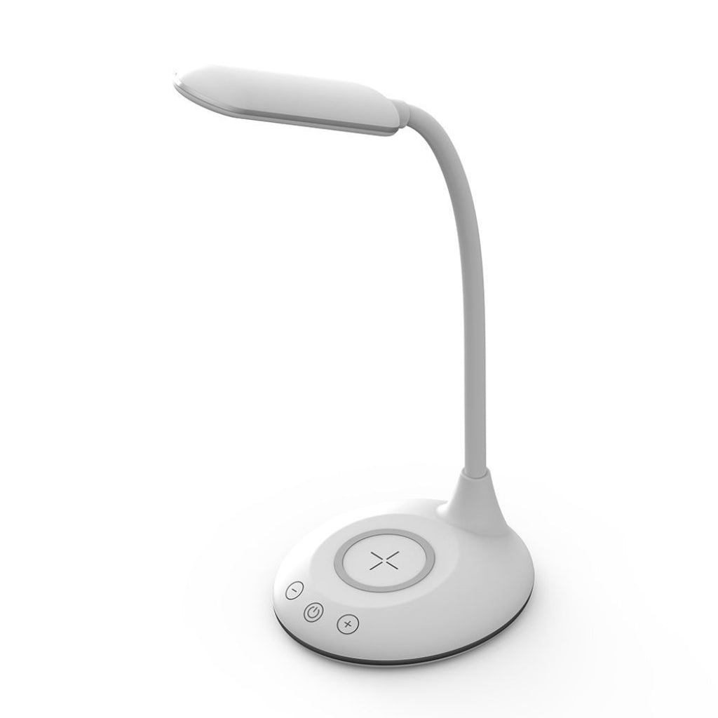 4W Led Table Lamp With Wireless Charger 2700K-6500K White