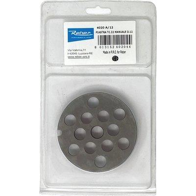 PIASTRA X TRITACARNE MANUALE REBER