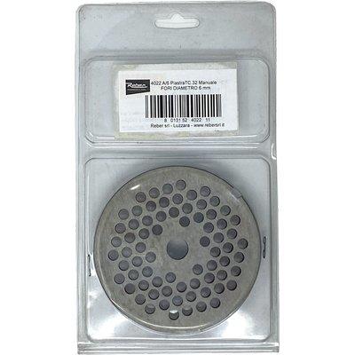 PIASTRA X TRITACARNE MANUALE REBER