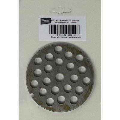 PIASTRA X TRITACARNE MANUALE REBER