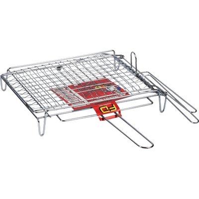 GRATICOLA BARBECUE A RETE DOPPIA RIBALTABILE FD