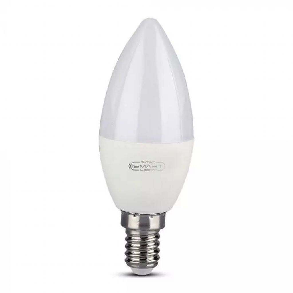 LED Bulb - 4.5W E14 Candle SMART  RGB + WW+CW