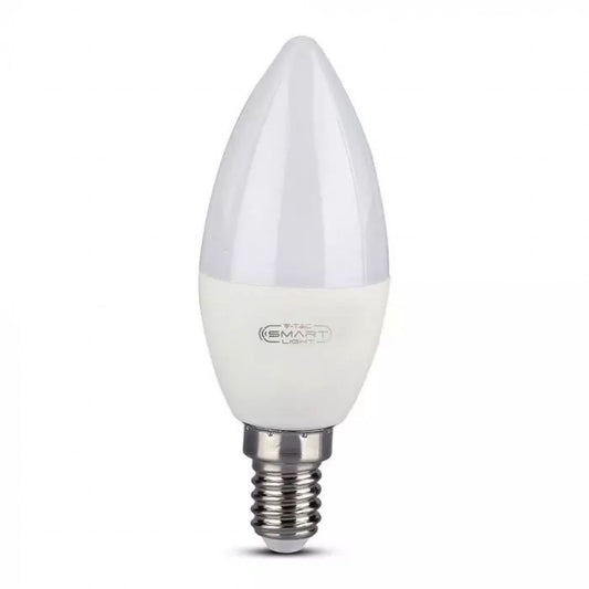 LED Bulb - 4.5W E14 Candle SMART  RGB + WW+CW