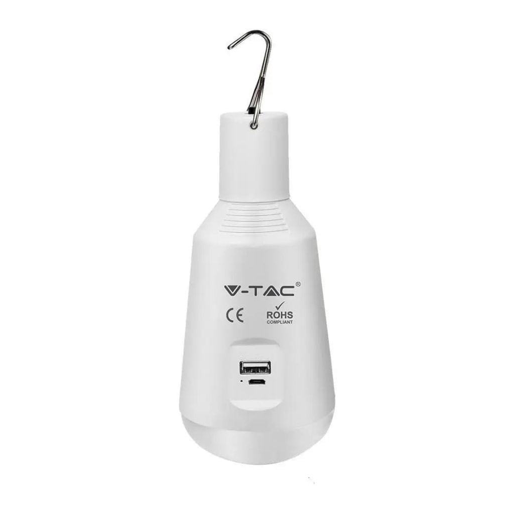 LED Bulb - 7W Solar With Sensor RF Control 3 in 1