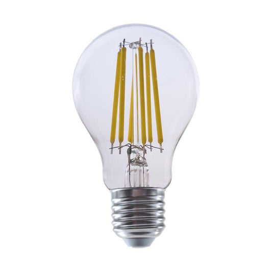LED Bulb - 4W E27 Filament A60 Clear Cover 4000K