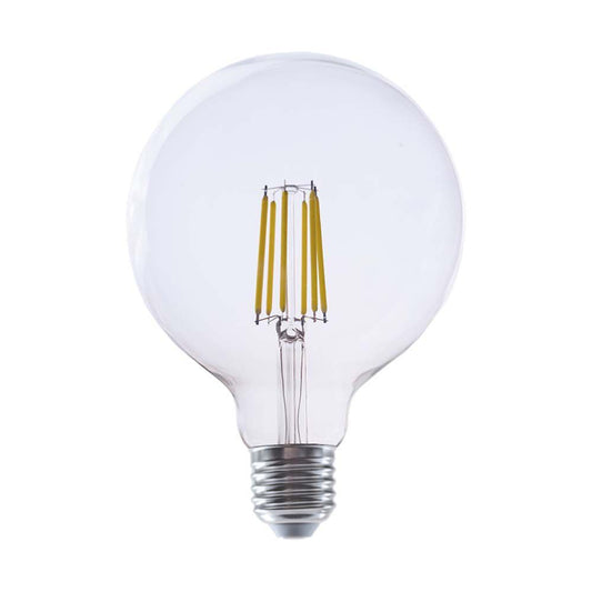 LED Bulb - 4W  Filament E27 G125 Clear Cover 3000K
