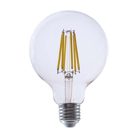 LED Bulb - 4W Filament E27 G95 Clear Cover 4000K