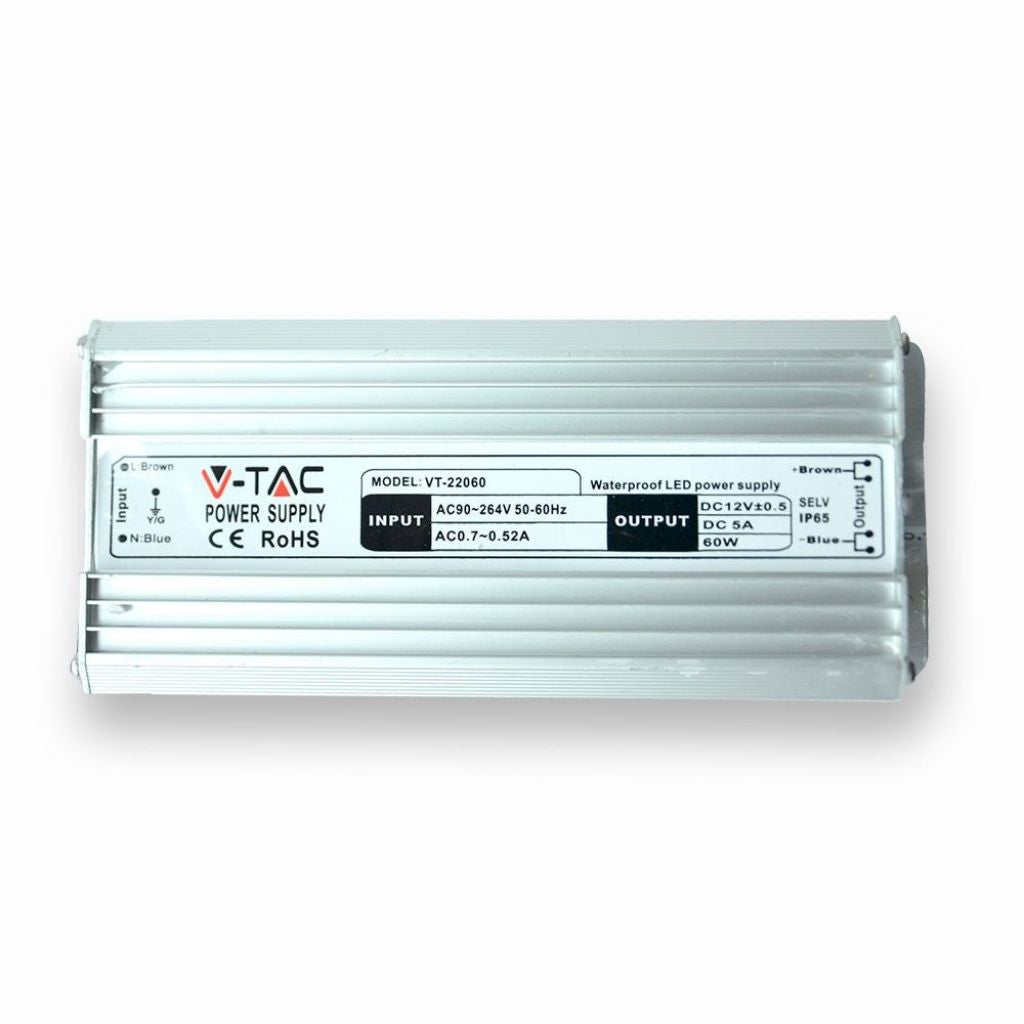 LED Power Supply - 30W 12V 2,5A Metal Waterproof