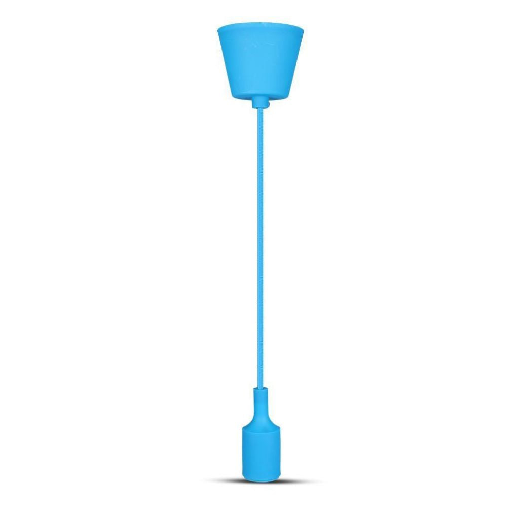 E27 Pendant Holder Blue Body