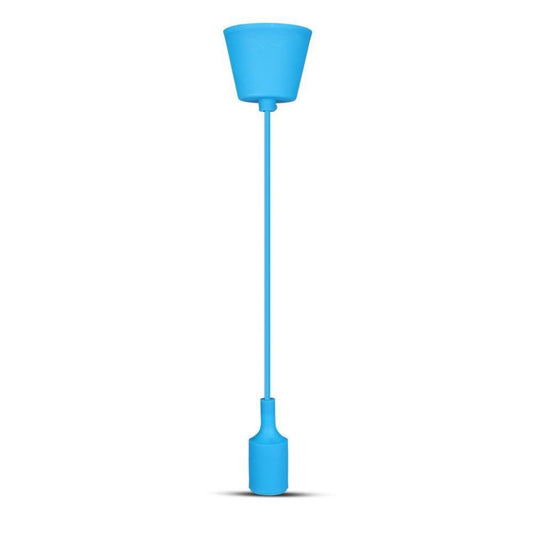 E27 Pendant Holder Blue Body
