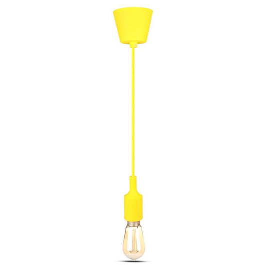 E27 Pendant Holder Yellow