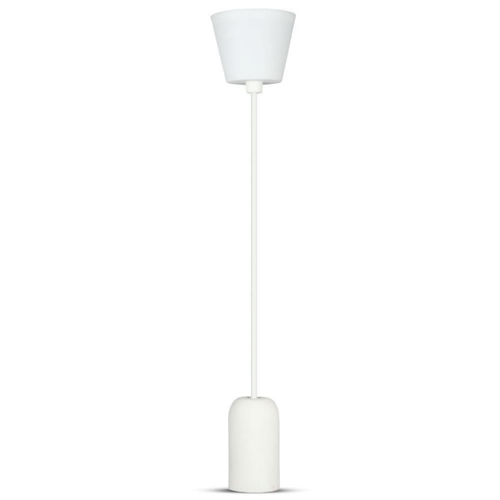 Cocrete Pendant Light White
