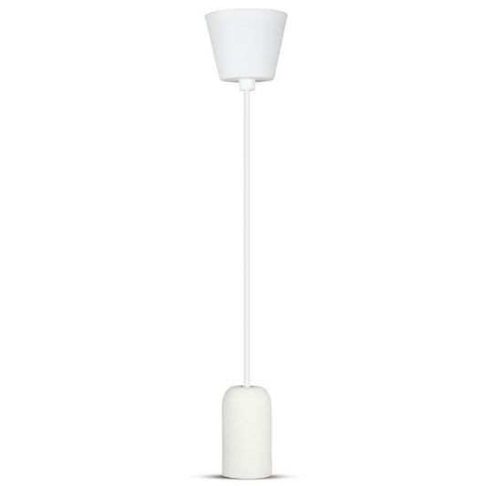Cocrete Pendant Light White