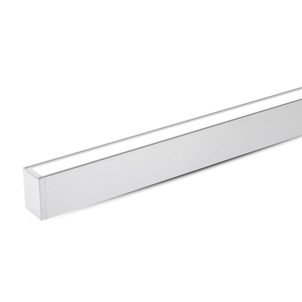LED Linear Light Samsung Chip - 60W Hanging Suspension White Body 4000K