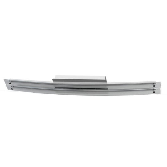 36W Designer Bend Glass Double Seiling Surface Chrome 4000K D985mm*2