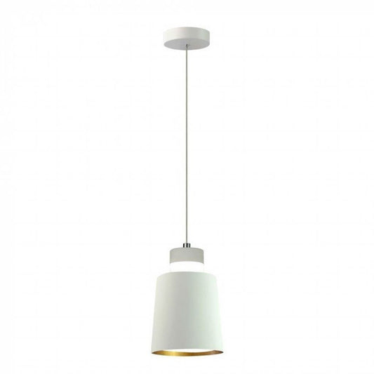 7W LED Pendant Light (Acrylic) - White Lamp Shade 120*190mm 4000K