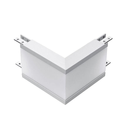 12W L Shape Connector Outside For Hanging White Body 4000K