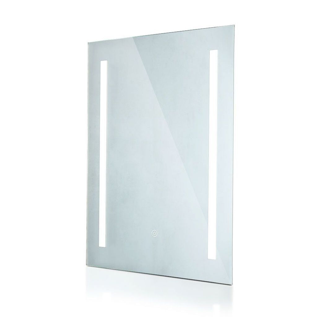 10W LED Mirror Light Rectangle Chrome With Touch Switch 700*500*35mm IP44 Anti Fog 3in1