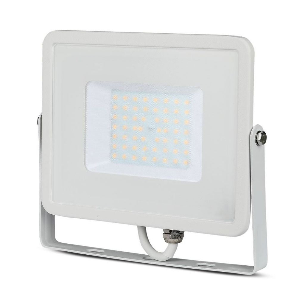 50W LED Floodlight Smd Samsung Chip White Body 6400K