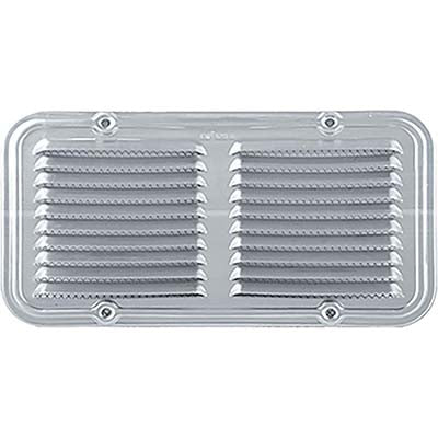 BOCCHETTA AERAZIONE ALLUMINIO RETTANGOLARE