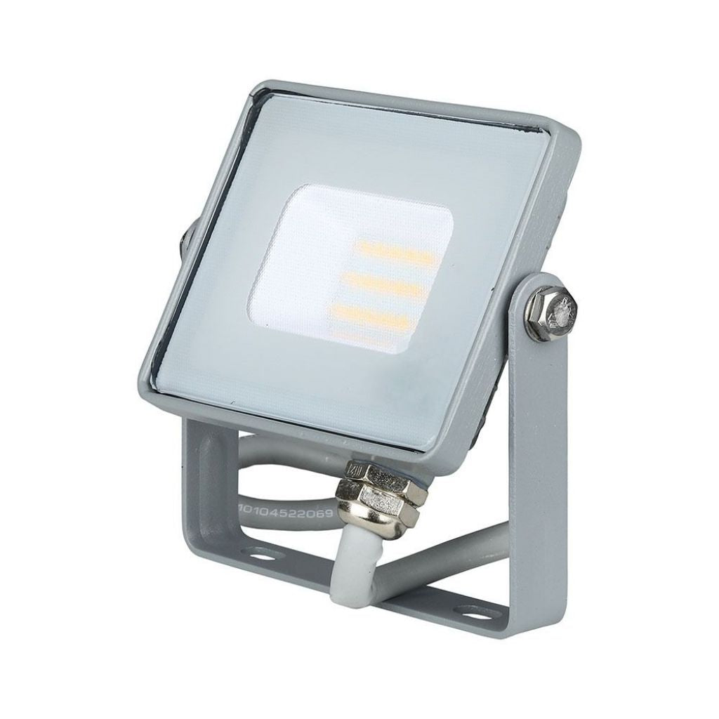 10W LED Floodlight Smd Samsung Chip Grey Body 3000K