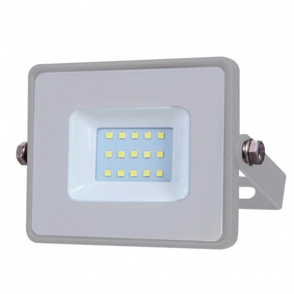 10W LED Floodlight Smd Samsung Chip Grey Body 4000K