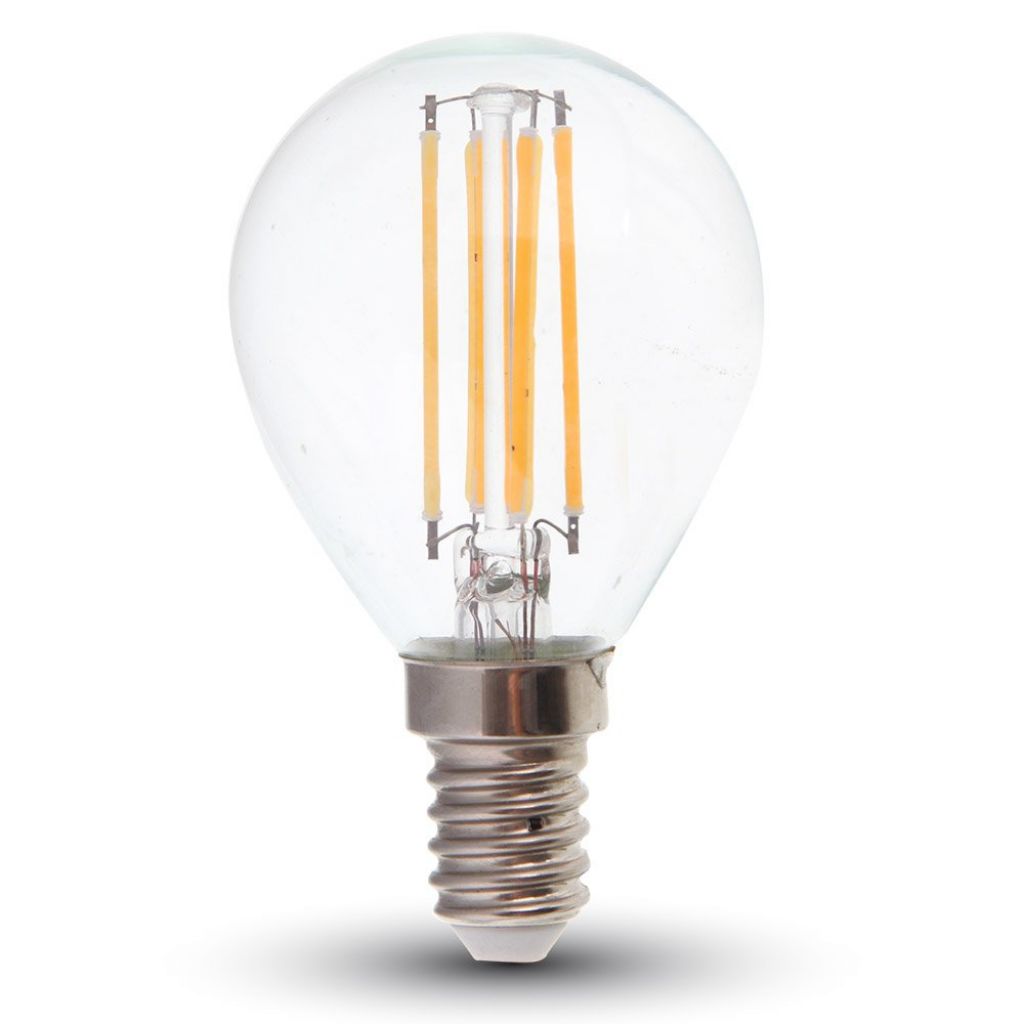 LED Bulb - 4W Filament E14 P45 6400K