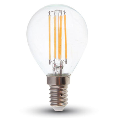 LED Bulb - 4W Filament E14 P45 6400K
