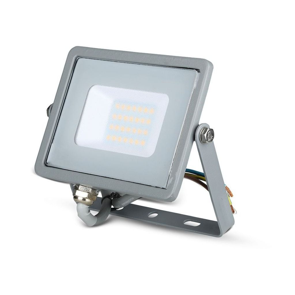 20W LED Floodlight Smd Samsung Chip Grey Body 3000K