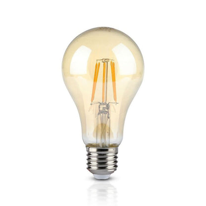 LED Bulb - 8W E27 Filament Amber Cover 2200K
