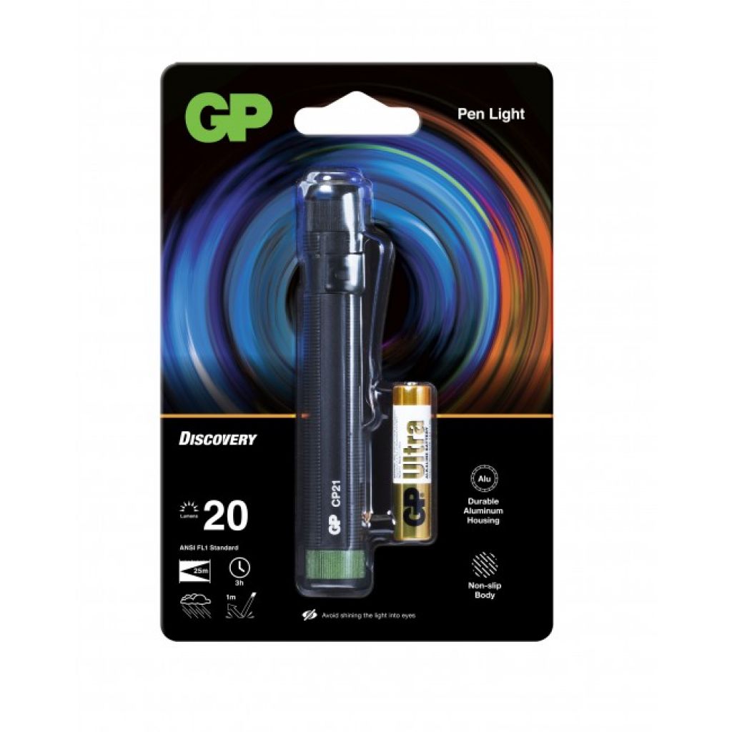 GP PENLIGHT CP21 20LM 1xAAA