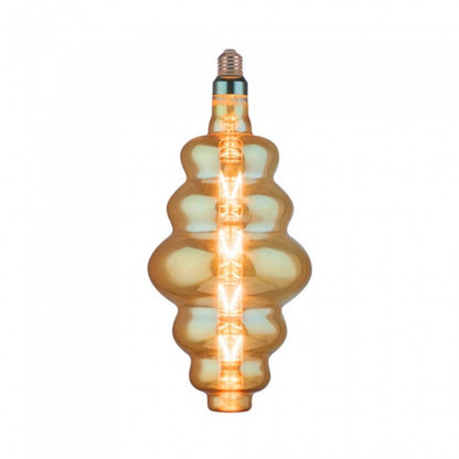 LED Bul - 8W E27 S180 With Amber Glass 2200K