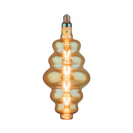 LED Bul - 8W E27 S180 With Amber Glass 2200K